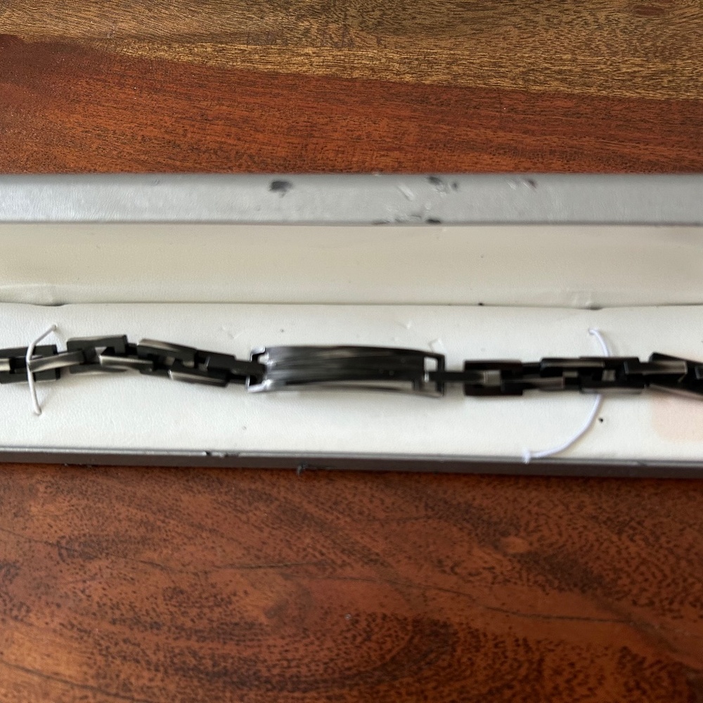 Stainless Steel mens link bracelet